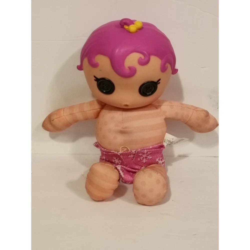 Lalaloopsy Babies Mittens Fluff N Stuff Plush Doll Purple Hair 12-04 Heart527411